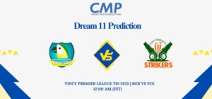 BGR vs FCS Dream11 Prediction Vincy Premier League T10 2025 Match 18 Fantasy Tips