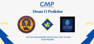 CECC vs AIOC Dream11 Prediction KCC T10 Challengers League 2025 Match 22 Fantasy Tips