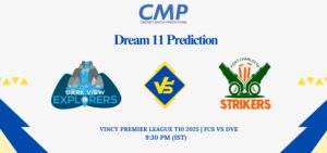 FCS vs DVE Dream11 Prediction Vincy Premier League T10 2025 Match 19 Fantasy Tips