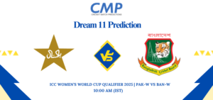 PAK-W vs BAN-W Dream11 Prediction, Match 14 | 2025 WCQ