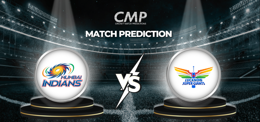 IPL 2025 Match 45 MI vs LSG Prediction Who Will Win Today