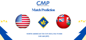 North American T20 Cup 2025 1st Semi Final USA vs BER Prediction Who Will Win Today