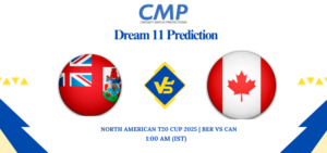 North American T20 Cup 2025 Match 2 BER vs CAN Prediction Who Will Win Today