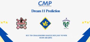 KJC vs WFK Dream11 Prediction KCC T10 Challengers League 2025 Match 9 Fantasy Tips