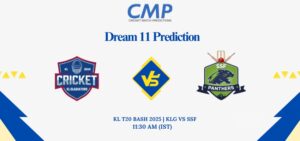 KLG vs SSF Dream11 Prediction KL T20 Bash 2025 Match 16 Fantasy Tips