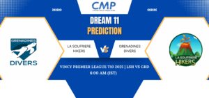 LSH vs GRD Dream11 Prediction Vincy Premier League T10 2025 Qualifier 1 Fantasy Tips