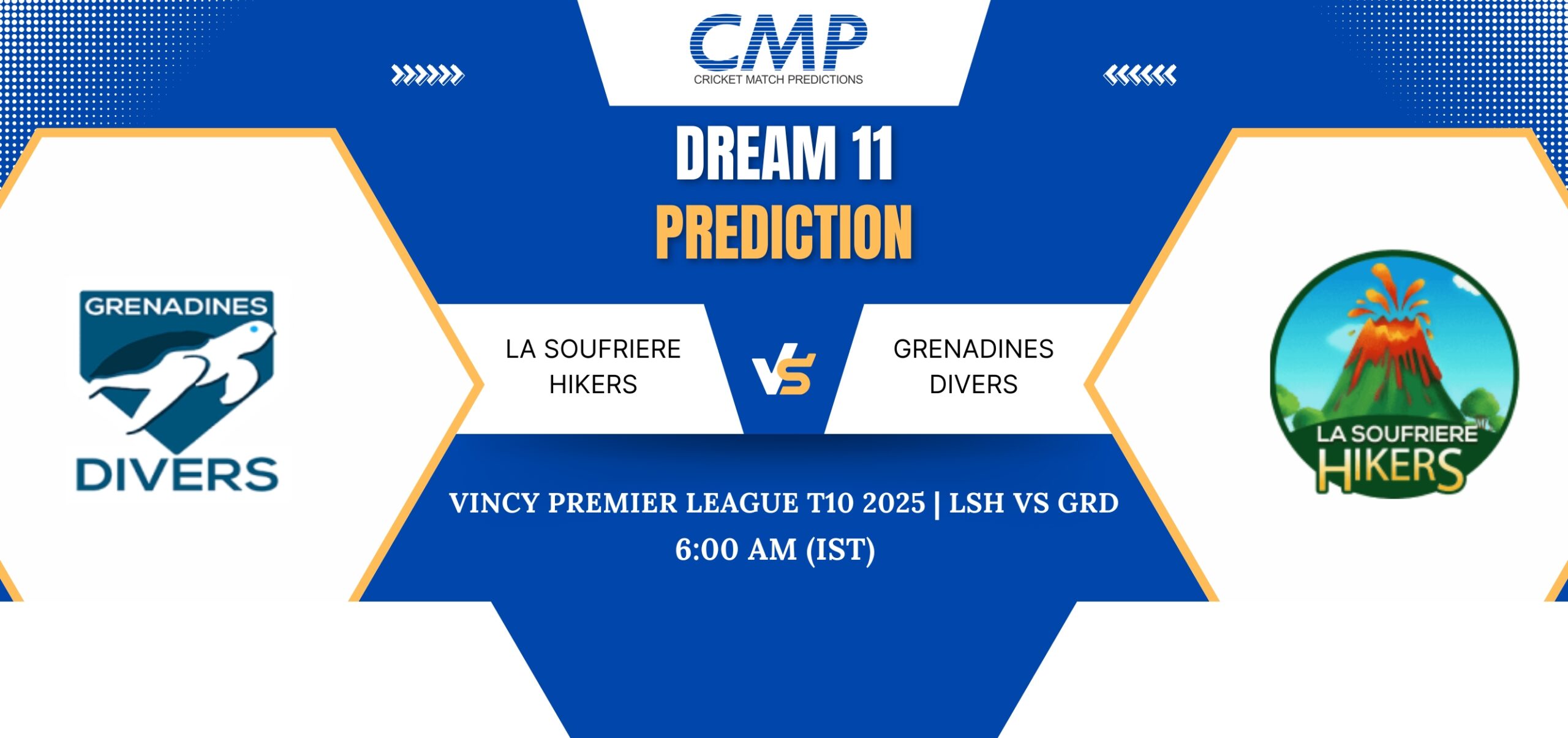 LSH vs GRD Dream11 Prediction Vincy Premier League T10 2025 Qualifier 1 Fantasy Tips