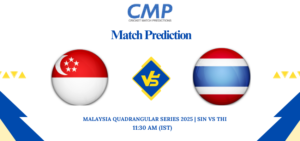 Malaysia Quadrangular Series 2025 Match 12 SIN vs THI Prediction Who Will Win Today