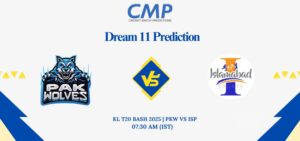 PKW vs ISP Dream11 Prediction KL T20 Bash 2025 Match 18 Fantasy Tips