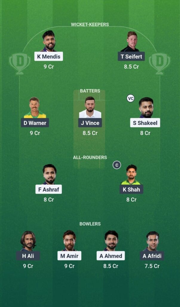 QUE vs KARDream11 Prediction PSL 2025 Match 15 Fantasy Tips