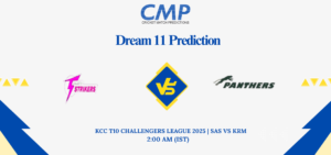 SAS vs KRM Dream11 Prediction KCC T10 Challengers League 2025 Match 11 Fantasy Tips