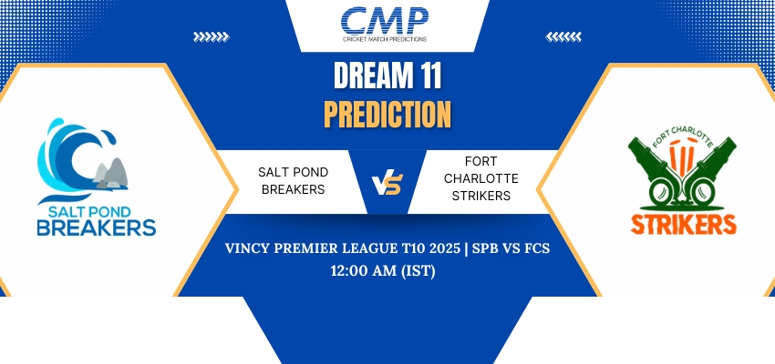 SPB vs FCS Dream11 Prediction Vincy Premier League T10 2025 5th Place Play-Off Fantasy Tips