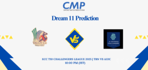 TRN vs AIOC Dream11 Prediction KCC T10 Challengers League 2025 Match 12 Fantasy Tips