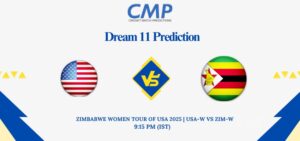 USA-W vs ZIM-W Dream11 Prediction Zimbabwe Women tour of USA 2025 1st T20I Fantasy Tips