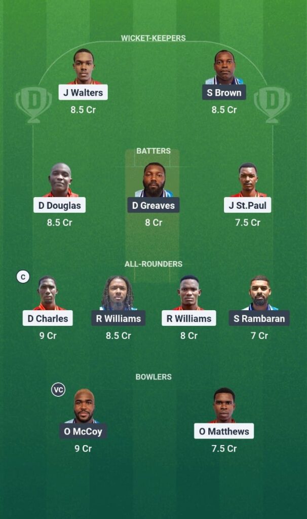 LSH vs GRD Dream11 Prediction Vincy Premier League T10 2025 Qualifier 1 Fantasy Tips