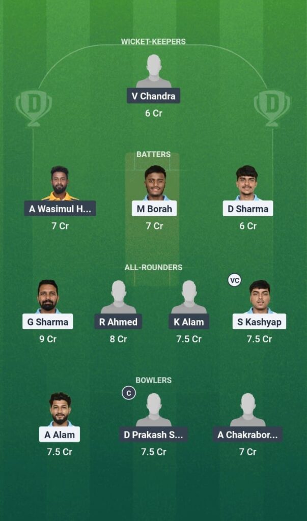 GTC vs GUG Dream11 Prediction Guwahati Spring League 2025 Match 12 Fantasy Tips