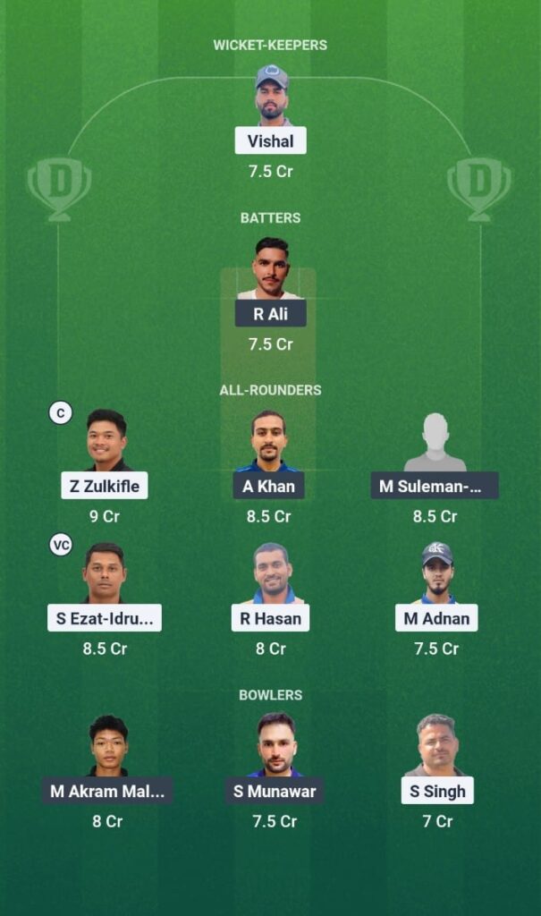 PAE vs AFT Dream11 Prediction KL T20 Bash 2025 1st Quarter Final Fantasy Tips