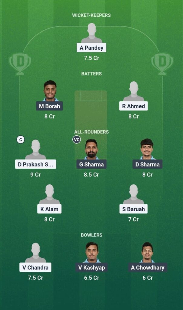 GUG vs GTC Dream11 Prediction Guwahati Spring League 2025 Match 18 Fantasy Tips