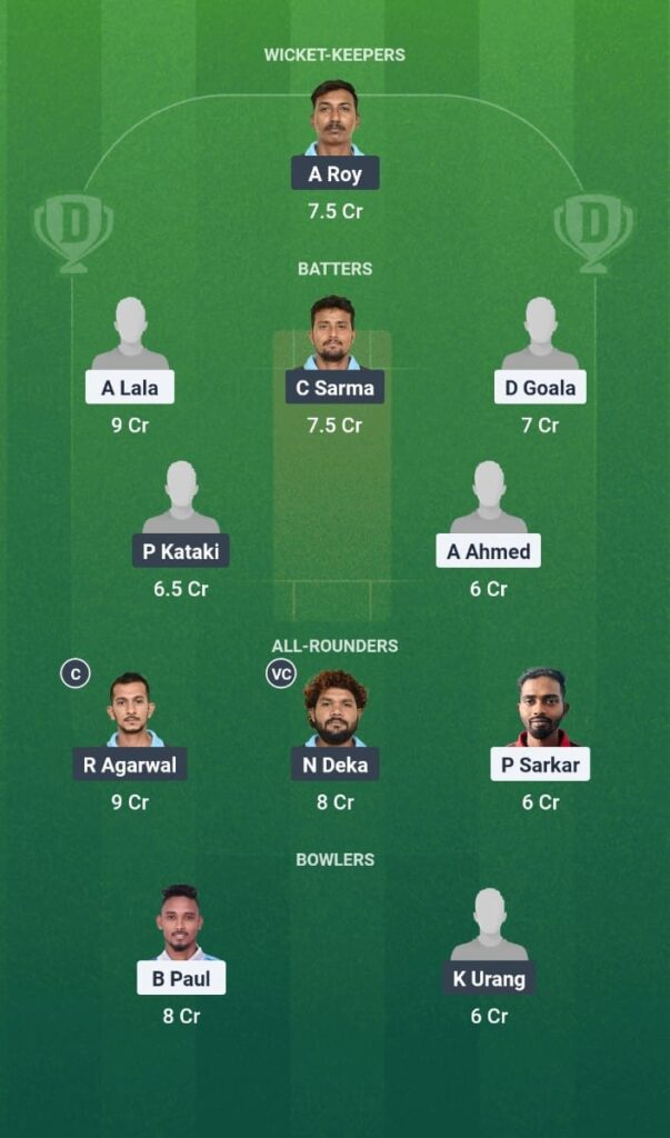 SMH vs NBC Dream11 Prediction Guwahati Spring League 2025 Match 27 Fantasy Tips