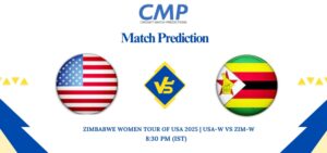 Zimbabwe Women tour of USA 2025 4th T20I USA-W vs ZIM-W Prediction Who Will Win Today