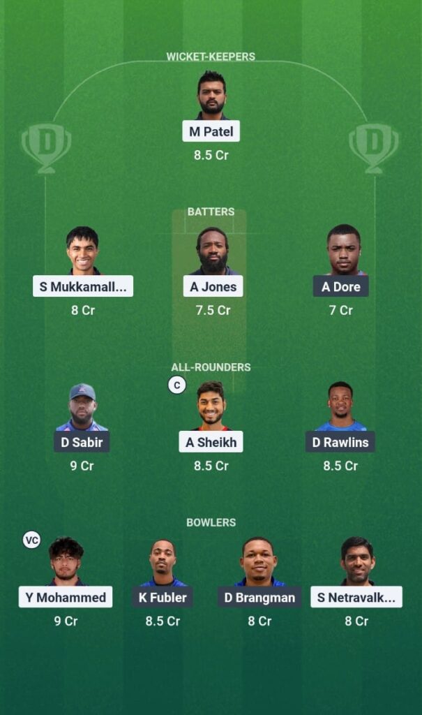 USA vs BER Dream11 Prediction 2nd Semi-Final of North American T20 Cup 2025 Fantasy Tips