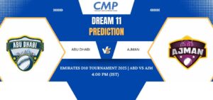 ABD vs AJM Dream11 Prediction Today Match Emirates D10 Tournament 2025 Match 17 Fantasy Tips