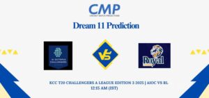 AIOC vs RL Dream11 Prediction KCC T20 Challengers A League Edition 3 2025 Match 6 Fantasy Tips