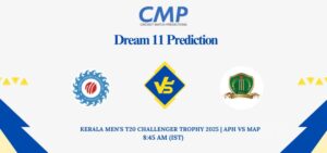 APH vs MAP Dream11 Prediction Today Match Kerala Men's T20 Challenger Trophy 2025 Match 5 Fantasy Tips