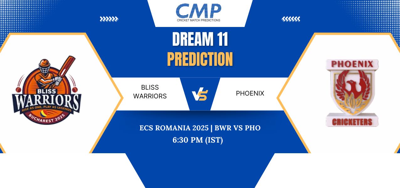 BWR vs PHO Dream11 Prediction Today Match ECS Romania 2025 Match 7 Fantasy Tips