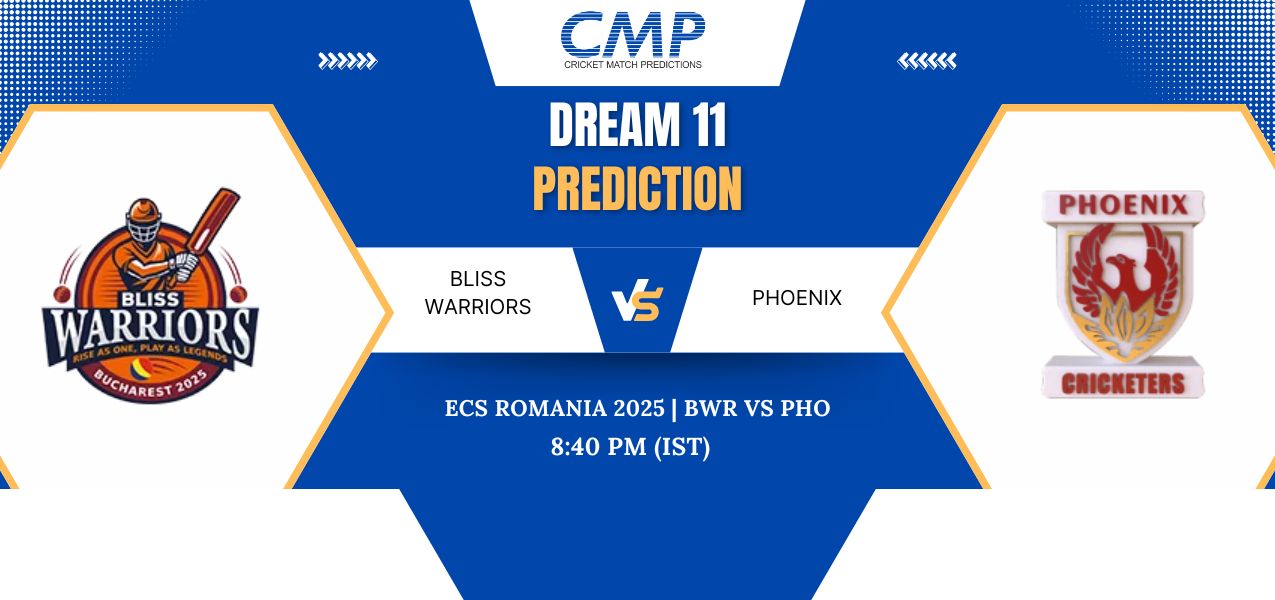BWR vs PHO Dream11 Prediction Today Match ECS Romania 2025 Match 9 Fantasy Tips