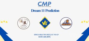 CC vs CP Dream11 Prediction Spice Isle T10 2025 Match 8 Fantasy Tips