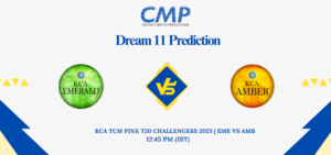 EME vs AMB Dream11 Prediction KCA TCM Pink T20 Challengers 2025 Match 14 Fantasy Tips