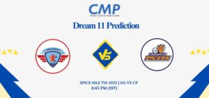 GG vs CP Dream11 Prediction Today Match Spice Isle T10 2025 Match 14 Fantasy Tips