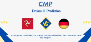 IOM-W vs GR-W Dream11 Prediction Today Match ICC WOMEN'S T20 WORLD CUP EUROPE QUALIFIER DIVISION 2 2025Match 15 Fantasy Tips