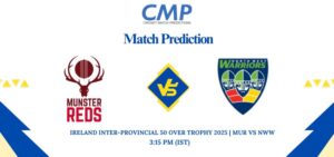 MUR vs NWW Dream11 Prediction Ireland Inter-Provincial 50 Over Trophy 2025 Match 4 Fantasy Tips