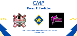 KFC vs SAS Dream11 Prediction KCC T10 Challengers League 2025 Match 30 Fantasy Tips