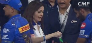 Nita Ambani Sanitises Bumrah’s Hands After MI Win