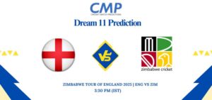 ENG vs ZIM Dream11 Prediction Zimbabwe tour of England 2025 1st Test Fantasy Tips