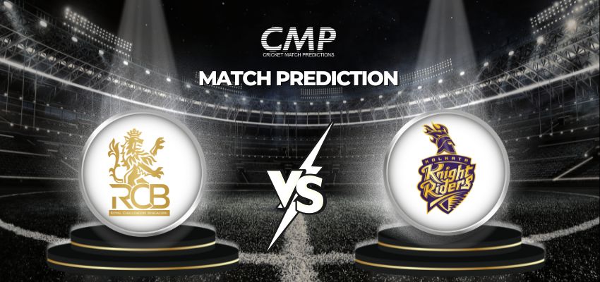 IPL 2025 Match 58 RCB vs KKR Prediction Who Will Win Today