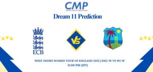 ENG-W vs WI-W Dream11 Prediction 1st T20I- ICC WC Qualifier