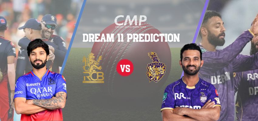 RCB vs KKR Dream11 Prediction IPL 2025 Match 58 Fantasy Tips
