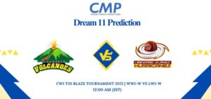 CWI T20 Blaze Tournament 2025 Match 11 BAR-W vs LWI-W Dream11 Prediction