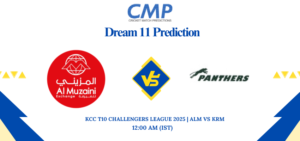 KCC T10 Challengers League 2025 Match 28 ALM vs KRM Dream11 Prediction