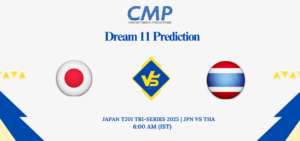 JPN vs THA Dream11 Prediction Japan T20I Tri-Series 2025 Match 5 Fantasy Tips