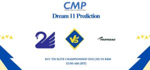 KS vs KRM Dream11 Prediction Today Match KCC T10 ELITE CHAMPIONSHIP 2025 Match 5 Fantasy Tips