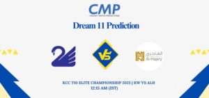 KW vs ALH Dream11 Prediction Today Match KCC T10 Elite Championship 2025 Match 2 Fantasy Tips