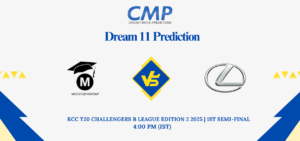 MEC vs LEX Dream11 Prediction KCC T20 Challengers B League Edition 2 2025 1st Semi-Final Fantasy Tips