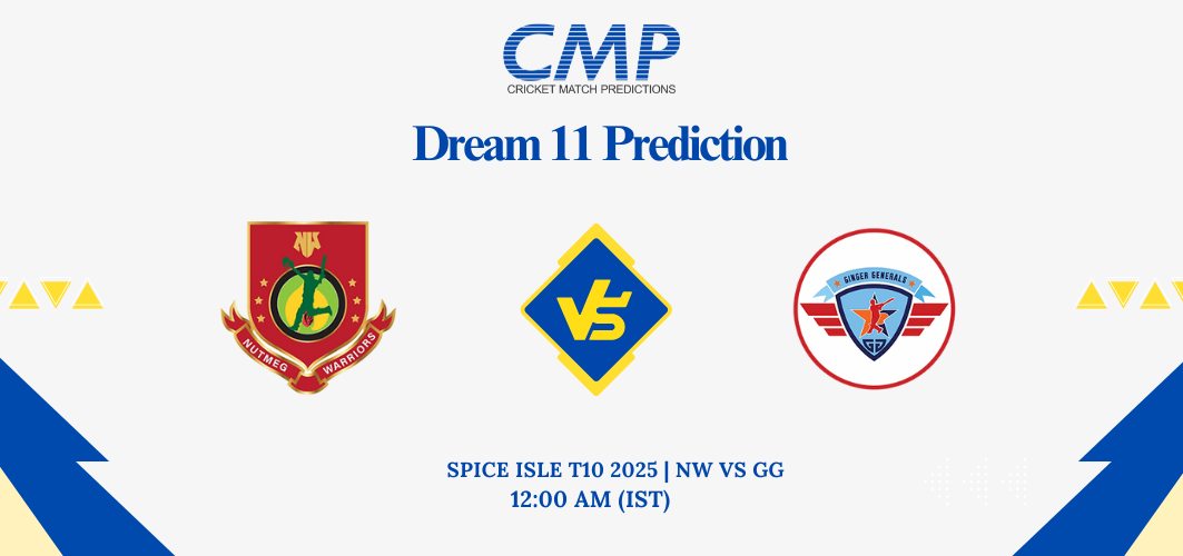 NW vs GG Dream11 Prediction Spice Isle T10 2025 Match 6 Fantasy Tips