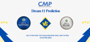 SAP vs PEA Dream11 Prediction KCA TCM Pink T20 Challengers 2025 Match 16 Fantasy Tips