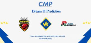 SPS vs GRS Dream11 Prediction Today Match Cool and Smooth T20 2025 Match 9 Fantasy Tips